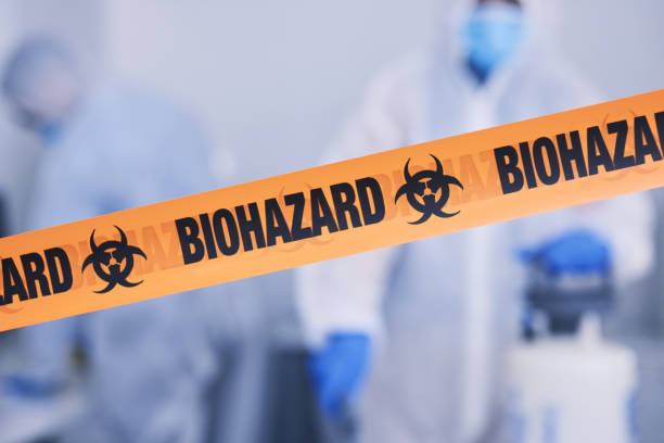 Professional Infectious Disease Decontamination technician working in Franklin Park, PA